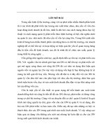 Thực trạng hiệu quả sử dụng vốn kinh doanh trong các Doanh nghiệp nhà nước hiện nay.DOC