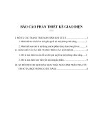 Báo cáo giao diện hồ sơ tra cứu