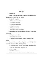 Hoàn thiện kế toán chi phí và tính giá thành sản phẩm tại Công ty TNHH Thiên Phú Cường.DOC