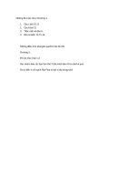 Những thứ cần chú ý Trước khi thi