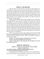 Xuất khẩu chè - Hướng phát triển quan trọng của ngành chè Việt Nam.doc