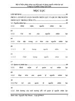 Một số biện pháp nâng cao hiệu quả sử dụng nguồn nhân lực tại Công ty Cổ phần Cảng Vật Cách.doc