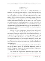 Thẩm định tài chính dự án đầu tư vay vốn tại Chi nhánh Ngân hàng công thương Thanh Xuân .DOC