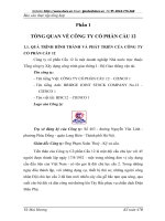 QUÁ TRÌNH HÌNH THÀNH VÀ PHÁT TRIỂN CỦA CÔNG TY CỔ PHẦN CẦU 12.DOC