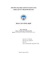 Một số đặc điểm chủ yếu của công ty cổ phần quốc tế Quang Minh.DOC