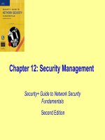 Security Management