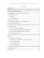 Thực trạng về cơ cấu tổ chức quản lý của NHNo& PTNT Chi nhánh Nam Hà Nội.DOC