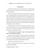 Nâng cao hiệu qủa sử dụng vốn ở Công ty cổ phần phát triển xây dựng và xuất nhập khẩu Sông Hồng.DOC