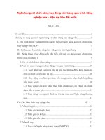 Ngân hàng với chức năng huy động vốn trong quá trình Công nghiệp hóa - Hiện đại hóa đất nước.doc