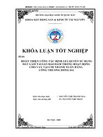 HOÀN THIỆN CÔNG TÁC ĐỊNH GIÁ QUYỀN SỬ DỤNG ĐẤT LÀM TÀI SẢN BẢO ĐẢM TRONG HOẠT ĐỘNG CHO VAY TẠI CHI NHÁNH NGÂN HÀNG.doc