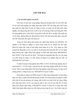 Hoạt động đầu tư cho vay đối với hộ sản xuất tại NHNo & PTNT chi nhánh huyện Vụ Bản.DOC