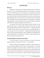 CƠ SỞ LÝ LUẬN VỀ PHÂN TÍCH & ĐẦU TƯ CHỨNG KHOÁN.doc