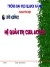 Bài giảng hệ quản trị cơ sở dữ liệu