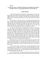 Lý luận của lê nin về chủ nghĩa tư bản nhà nước trong thời kỳ quá độ lên chủ nghĩa xã hội và sự vận dụng lý luận đó ở việt nam hiện nay.DOC