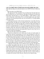 SỰ CẦN THIẾT PHẢI CỔ PHẦN HOÁ DOANH NGHIỆP NHÀ NƯỚC.DOC