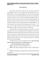 Một số Giải pháp nhằm mở rộng thị trường tại công ty cổ phần Dụng cụ số 1.doc