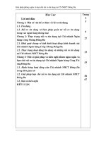 Hạn chế rủi ro trong thanh toán tại NH Công thương Đống Đa