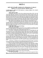 MỘT SỐ VẤN ĐỀ CƠ BẢN CỦA TÍN DỤNG VÀ HOẠT ĐỘNG CỦA NGÂN HÀNG THƯƠNG MẠI (2).doc