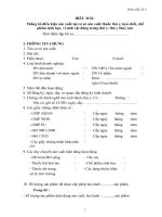 Quy định việc kiểm tra, đánh giá cơ sở sản xuất kinh doanh vật tư nông nghiệp và sản phẩm nông lâm thủy sản- biểu mẫu-2k.3.doc