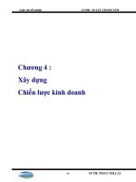 Xây dựng Chiến lược kinh doanh .doc