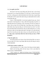 Thực trạng và giải pháp nhằm thúc đẩy bán hàng tại công ty TNHH R&MORE.DOC