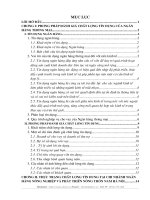 Thực trạng chất lượng tín dung tại chi nhánh Ngân hàng nông nghiệp và phát triển nông thôn Nam Hà Nội.DOC