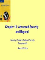Advanced Security and Beyond