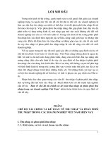 Bàn về chế độ tài chính và kế toán thu nhập và phân phối thu nhập trong các doanh nghiệp Việt Nam.DOC