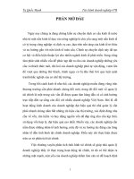 Phân tích tài chính và các giải pháp nâng cao năng lực tài chính tại công ty TNHH quảng cáo Sông Xanh.DOC