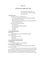 Giải bài toán bằng máy tính điện tử