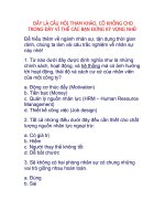 100 câu hỏi trắc nghiệm về nhân sự.doc