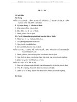 Một số vấn đề về hạch toán khấu hao tài sản cố định trong doanh nghiệp hiện nay.DOC