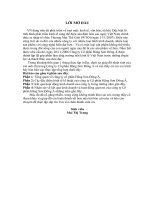 đặc điểm kinh tế kĩ thuật của công ty Cổ phần Hãng Sơn Đông Á.DOC