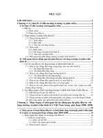 Mối quan hệ tác động qua lại giữa đầu tư với tăng trưởng và phát triển kinh tế.DOC