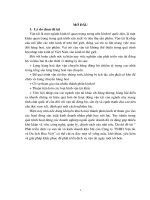 Phát triển dịch vụ vận tải và kinh doanh kho bãi của Công ty TNHH Vận tải và Du lịch Hoa Việt.doc