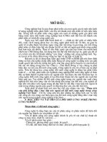 Phân tích của ảnh hưởng đầu tư trực tiếp nước ngoài tới đổi mới công nghệ trong công nghiệp Việt Nam.DOC