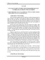 Phân tích tình hình quản lý và sử dụng vốn lưu động tại công ty dệt may 293.doc