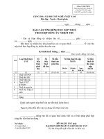 BÁO CÁO TÌNH HÌNH THU NỘP THUẾ THEO HỢP ĐỒNG ỦY NHIỆM THU