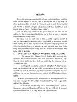 SỰ RA ĐỜI CỦA “HỘI CÁC NƯỚC ĐÔNG NAM Á”(ASEAN).DOC