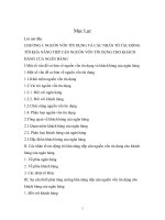 Giải pháp nhằm tăng cường khả năng tiếp cận nguồn vốn tín dụng cho khách hàng NHNN & PTNT Huyện Bình Lục- Tỉnh Hà Nam.DOC