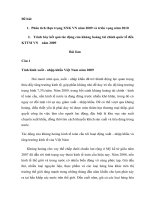 Phân tích thực trạng XNK VN năm 2009 và triên vọng năm 2010.DOC