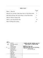 THIẾT KẾ HỆ THỐNG QUẢN LÝ THÍ SINH VÀ ĐIỂM THI.doc.DOC