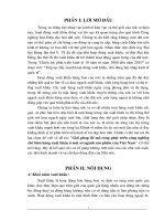 Giải pháp để mở rộng phát triển công nghiệp chế biến hàng xuất khẩu ở một số ngành sản phẩm của Việt Nam.DOC