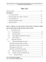 Một số biện pháp nâng cao hiệu quả sử dụng đội ngũ Hướng dẫn viên tại Công ty TNHH một thành viên Du lịch Dịch vụ Công đoàn Hải Phòng..doc
