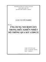 Ứng dụng NEUROFUZZY trong điều khiển nhiệt độ thông qua KIT AT89C52LVTN.doc