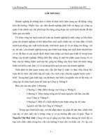 Một số ý kiến nhằm hoàn thiện công tác kế toán nguyên vật liệu tại Công ty Tháng 8.DOC