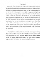 Động cơ thúc đẩy và quá trình đầu tư trực tiếp ra nước ngoài của nhãn hàng cà phê Trung Nguyên trong giai đoạn 2000 - 2010.DOC