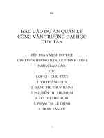 phần mềm quản lí công văn trường đại học Duy Tân.doc