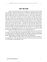 Tăng cường vai trò kinh tế của Nhà nước là nhân tố quan trọng để hình thành và hoàn thiện cơ chế quản lí kinh tế mới ở nước ta hiện nay.DOC