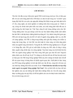 Tình hình thu hút đầu tư trực tiếp nước ngoài vào ngành Nông nghiệp Việt Nam.DOC